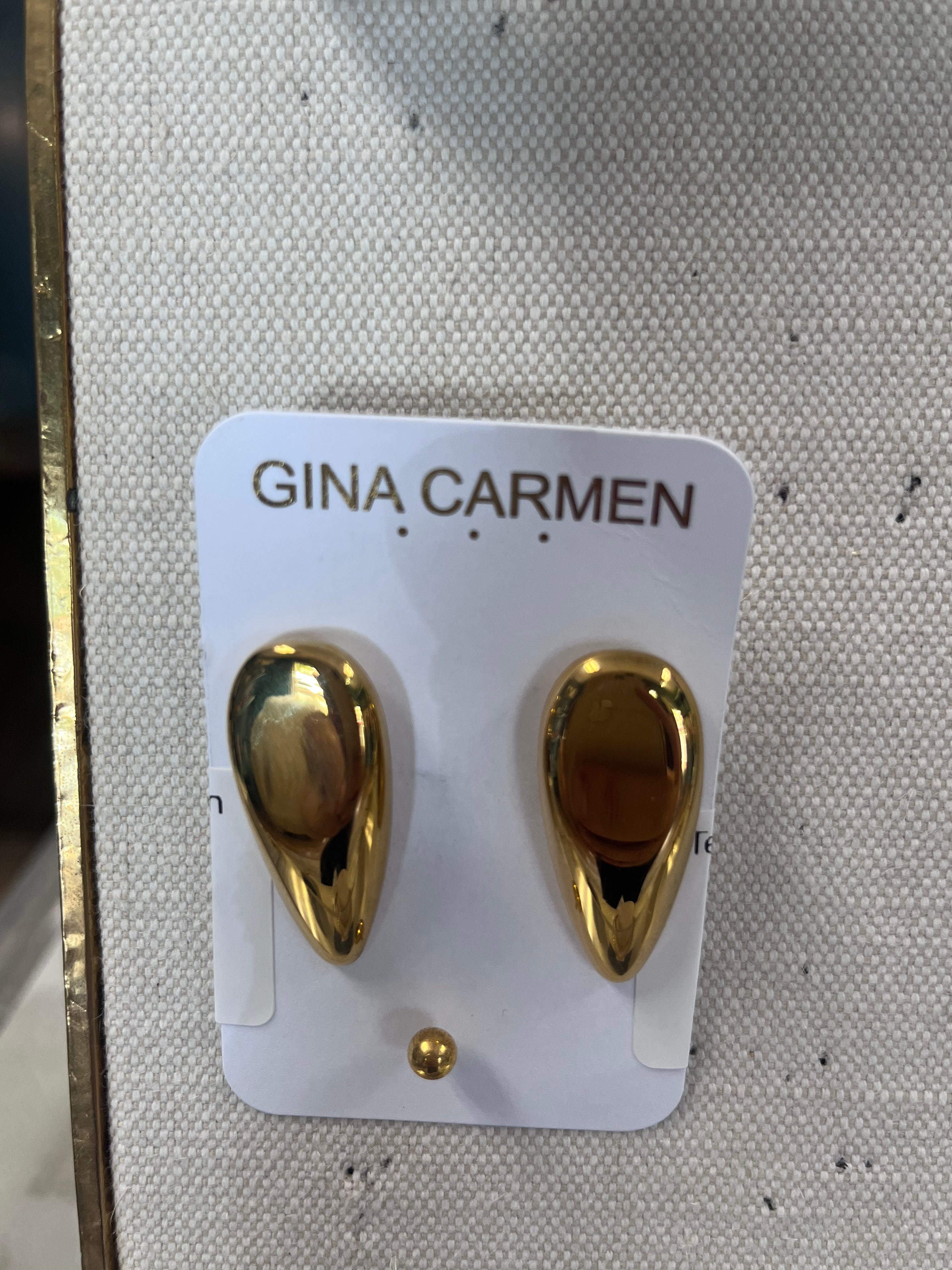 Tear Drop Earrings Gina Carmen