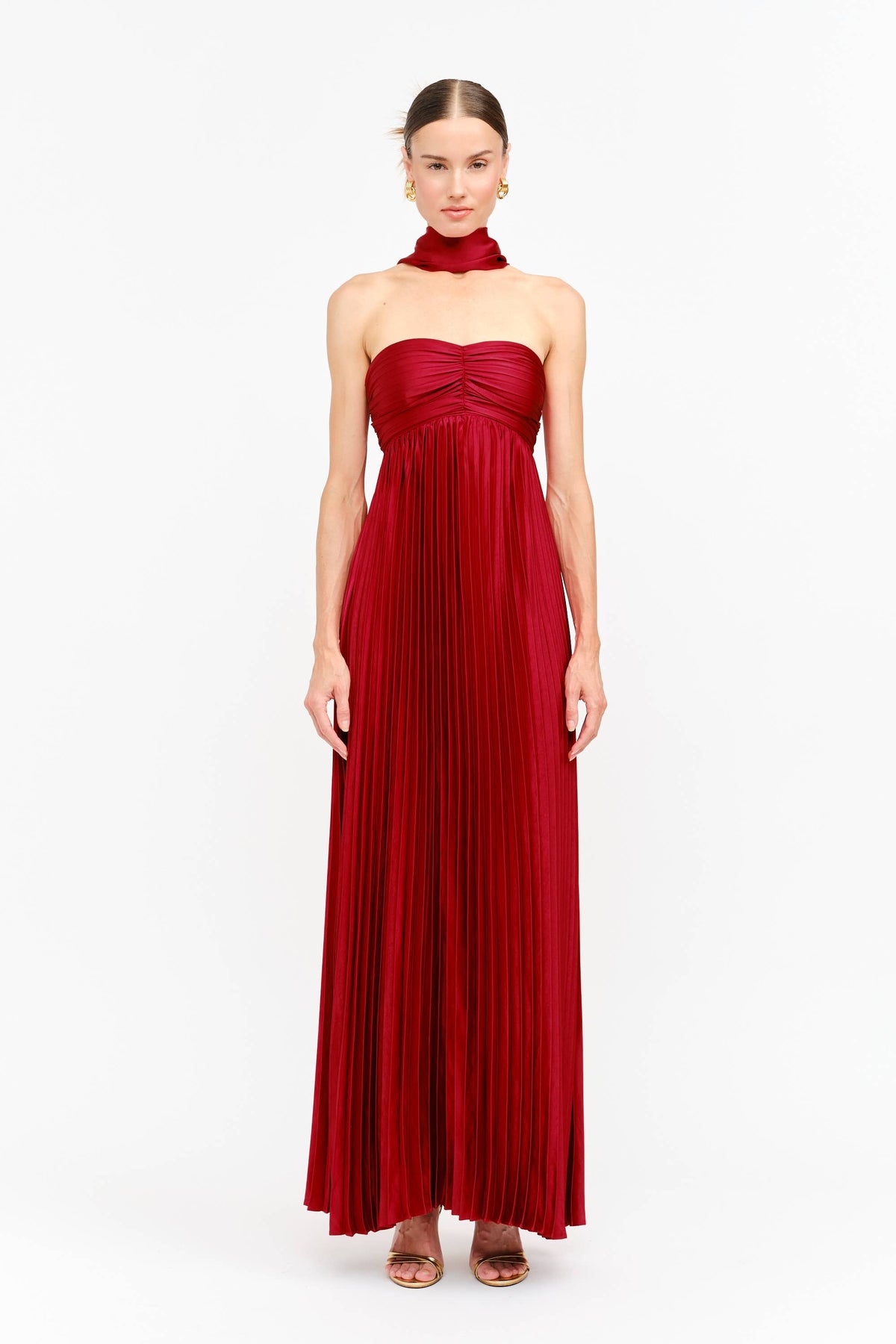 Aster Dress: RED / L
