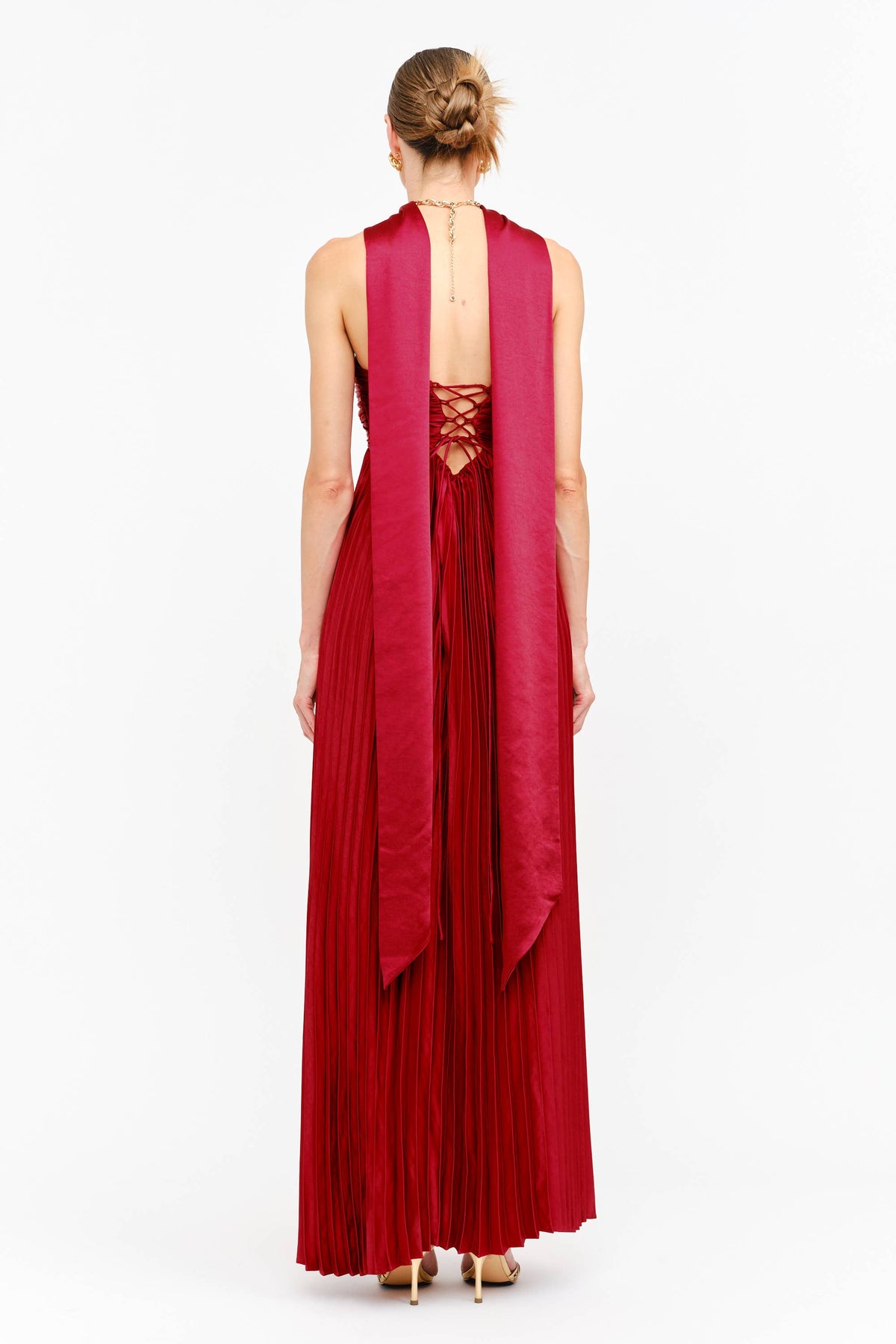 Aster Dress: RED / L