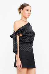 Celestine Top : BLACK / XS