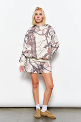 CAMRYN CAMO SWEATSHIRT S