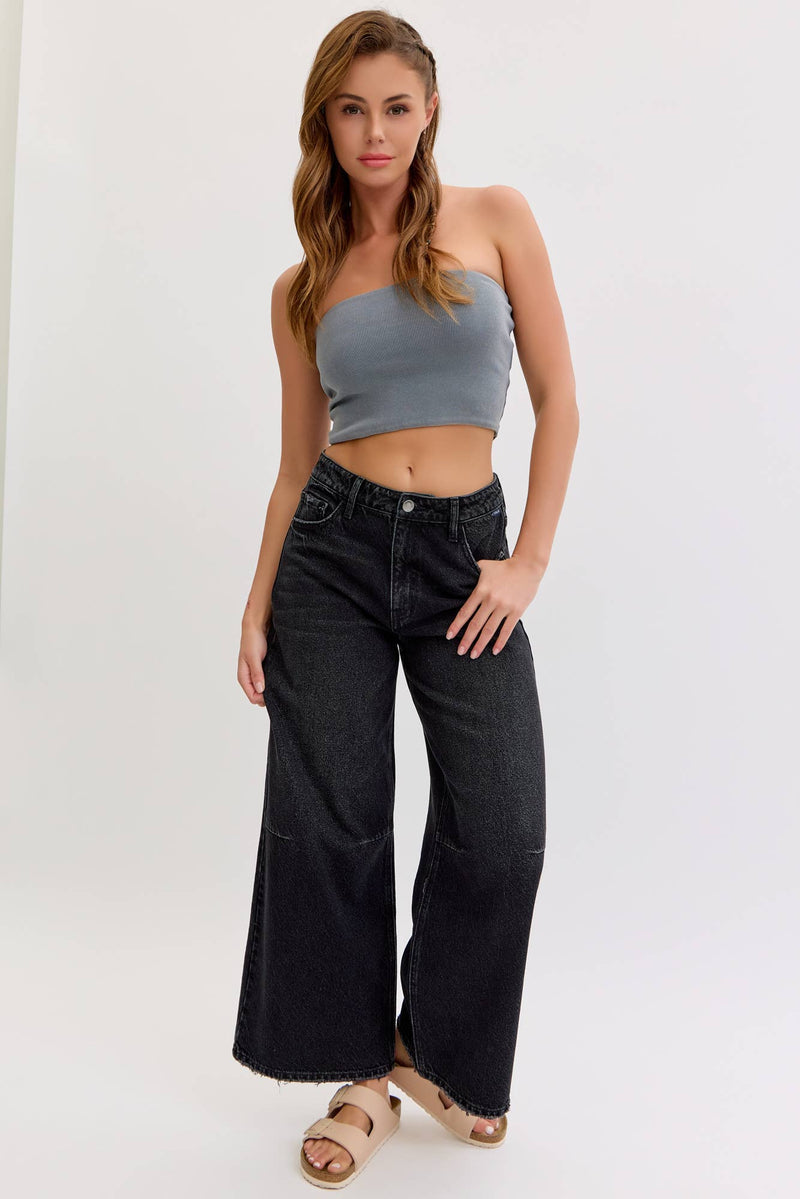 High Rise Crop Wide Leg [AM99748WB]: 9