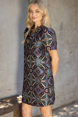 Mandala Jaquard Dress S