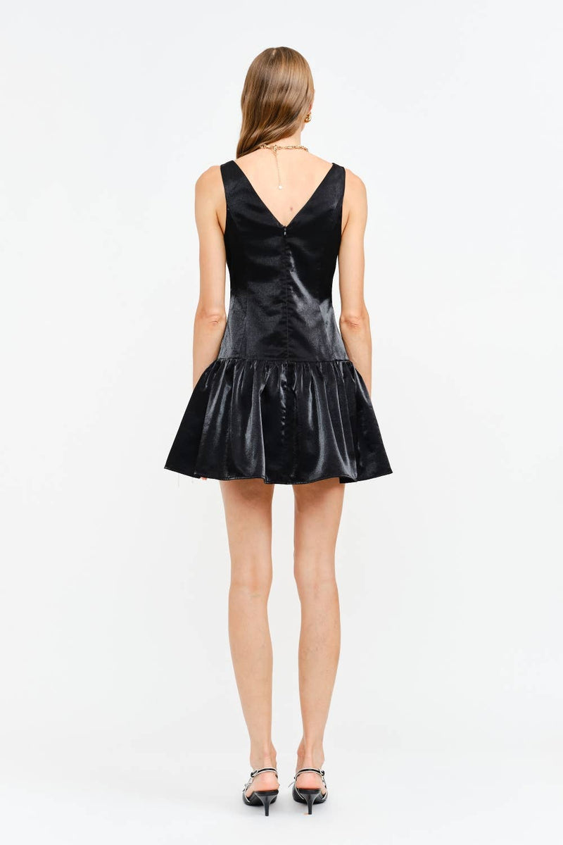 Luna Black Dress: BLACK / XS