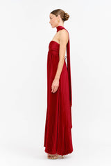 Aster Dress: RED / S