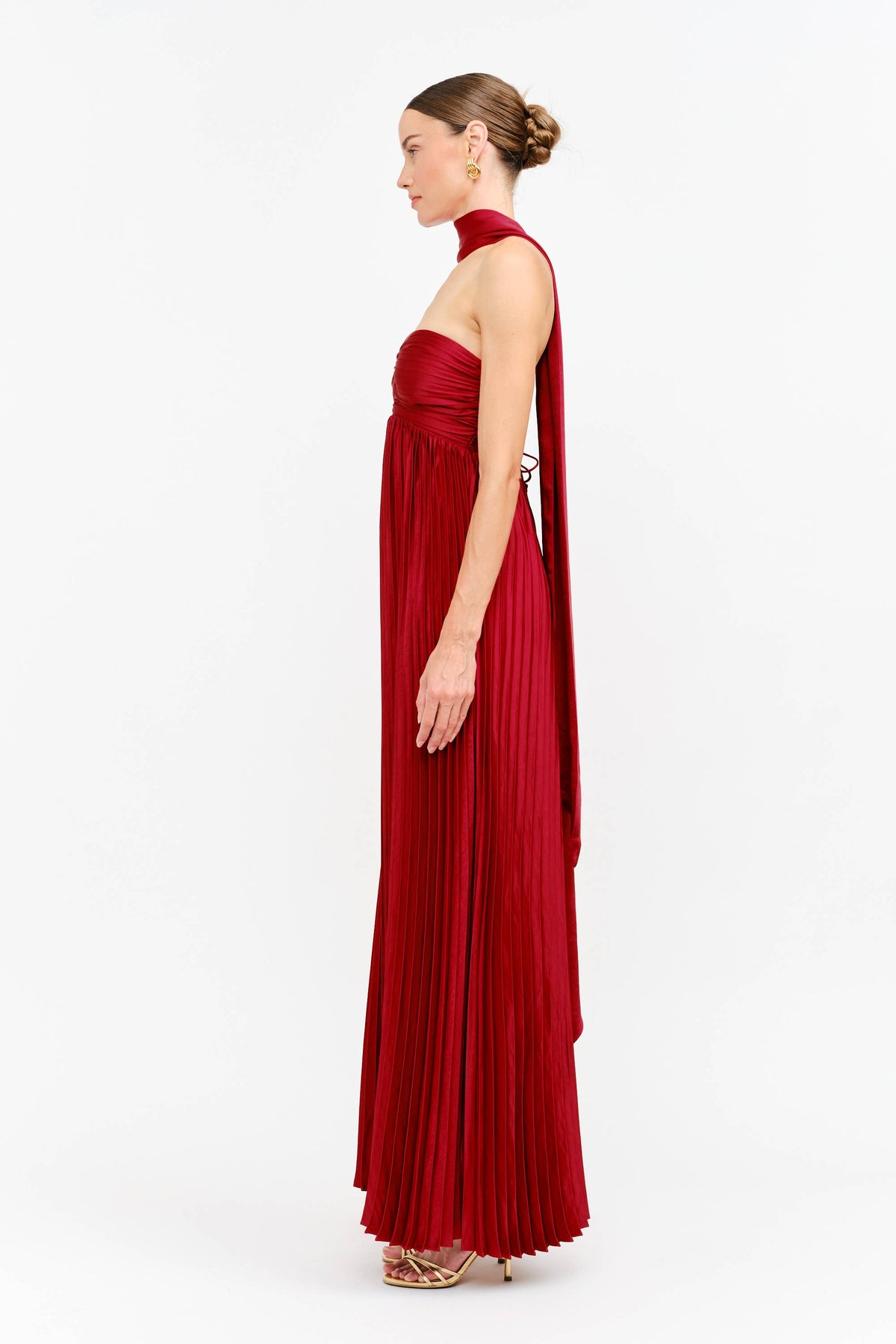 Aster Dress: RED / L