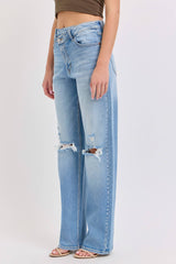 Super High Rise Dad Jean [AM18584RS-LTD]: 3