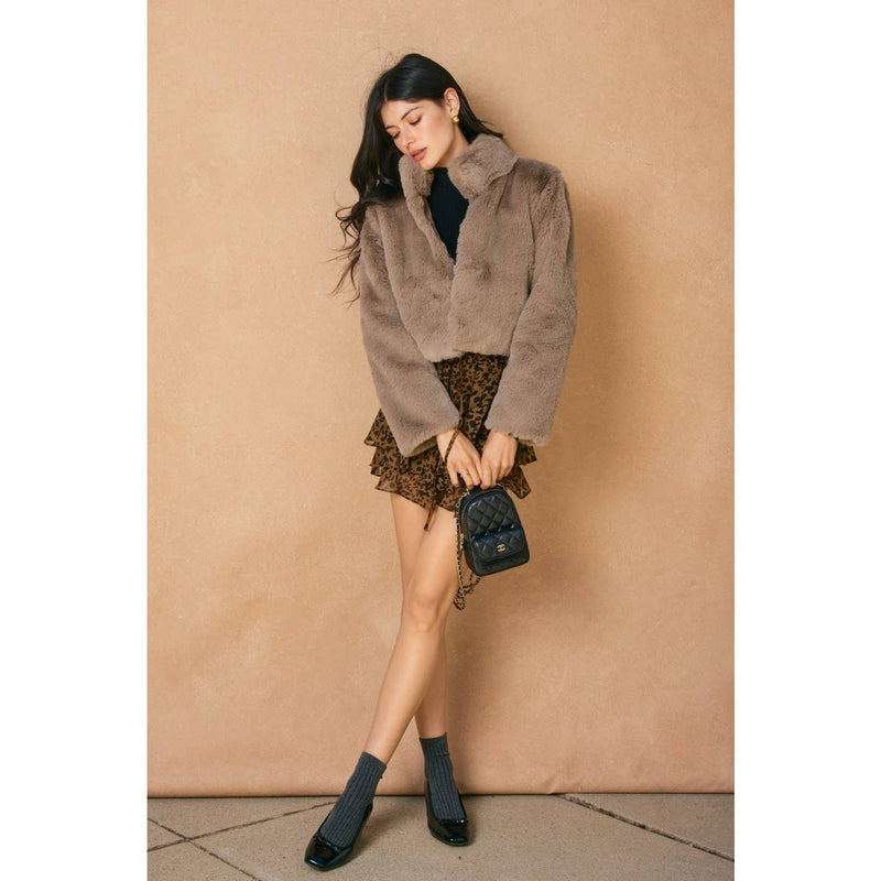 Grand Alpine Open Front Cropped Jacket