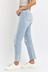 High Rise Straight Back Pockets [WV18628S-LTD2]: 1