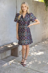 Mandala Jaquard Dress L