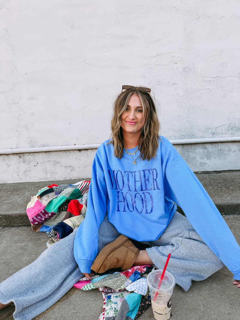 Motherhood sweatshirt - blue: XXXL