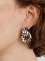 Wanda 18K Gold Non-Tarnish Classic Hoop Earring: Yellow Gold