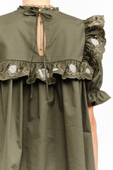 Sera Olive Dress: OLIVE / M