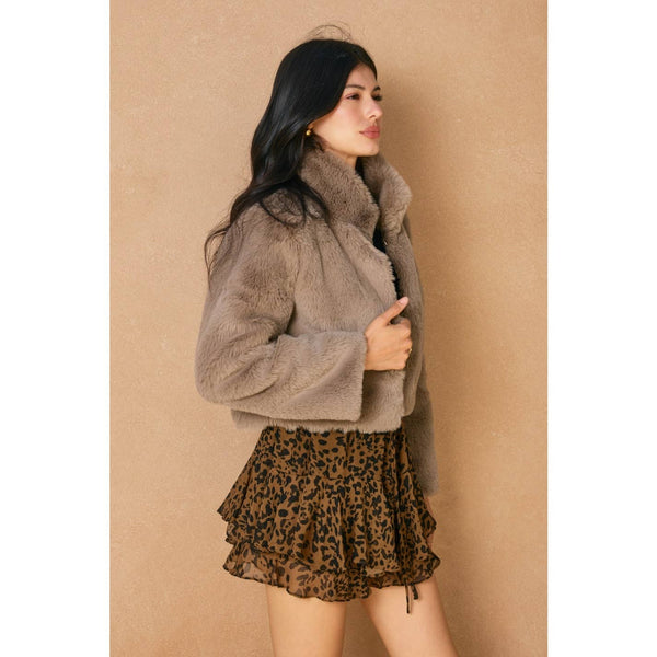 Grand Alpine Open Front Cropped Jacket
