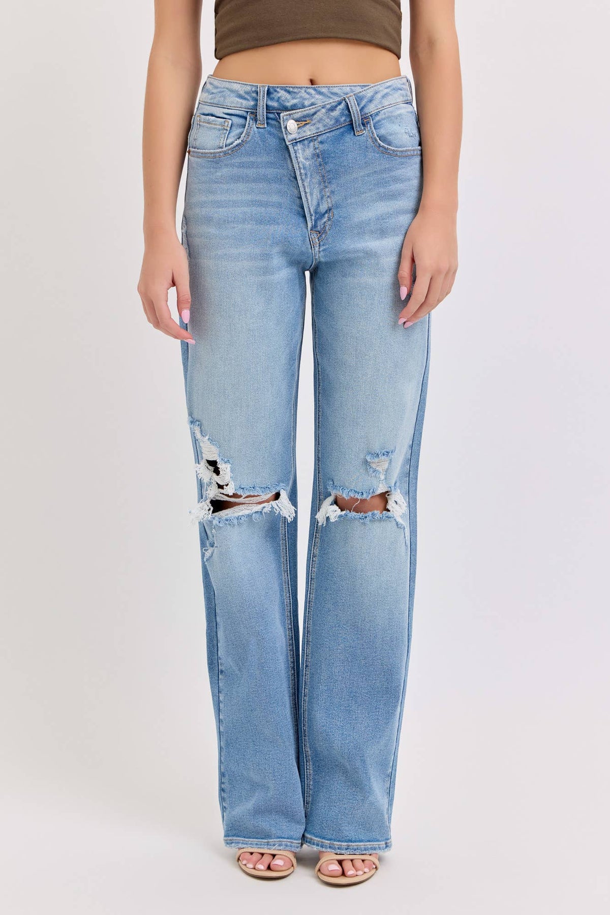 Super High Rise Dad Jean