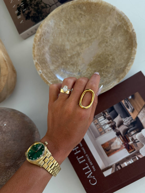 AMANDA RING: GOLD
