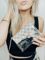 Pro G-Thang Crossbody Clear bag, Stadium Approved Bag