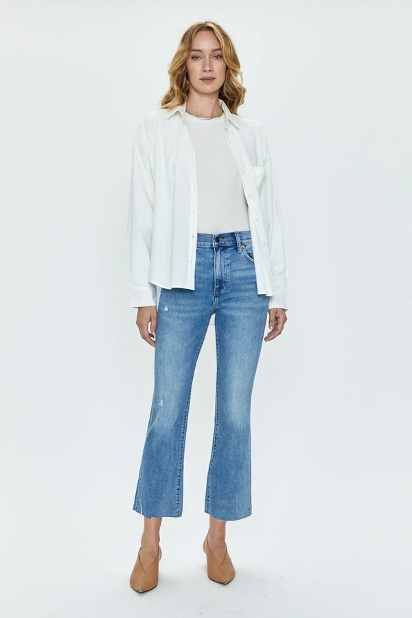 PISTOLA: LENNON HIGH RISE CROP BOOT
