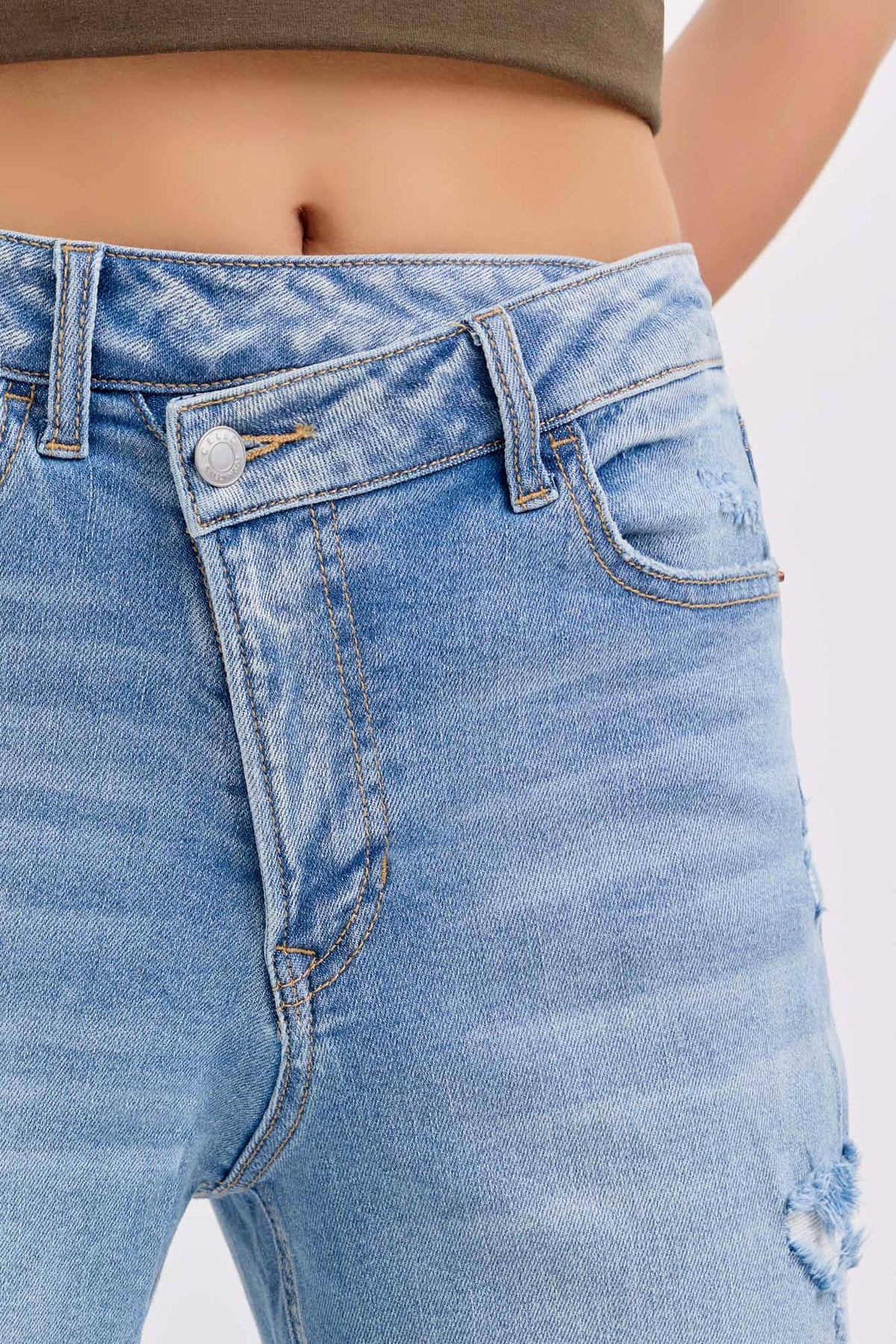 Super High Rise Dad Jean