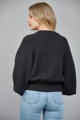 CREW NECK SWEATER MOCHA / S