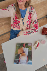 TIE-FRONT CARDIGAN: S