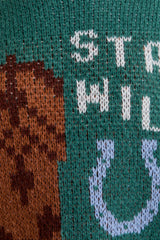 COWGIRL WILD GRAPHIC SWEATER/ XS