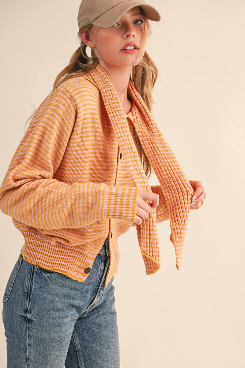 CARDIGAN: Red Burgundy / M
