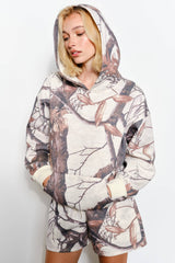 CAMRYN CAMO SWEATSHIRT L