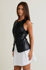 CONTRAST SKIRT MINI DRESS S