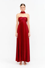 Aster Dress: RED / L