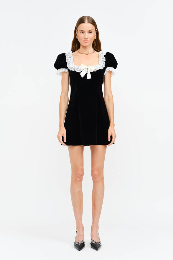 Valentina Dress : BLACK / L