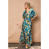 Ethereal Gardens Blouson Maxi Dress