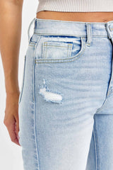 High Rise Straight Back Pockets [WV18628S-LTD2]: 7