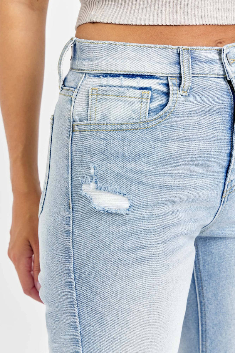 High Rise Straight Back Pockets [WV18628S-LTD2]: 11