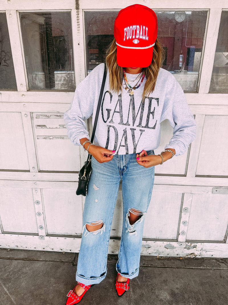 Game day sweatshirt - black: XXL