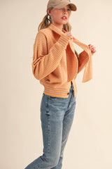 CARDIGAN: Red Burgundy / M