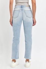 High Rise Straight Back Pockets [WV18628S-LTD2]: 1