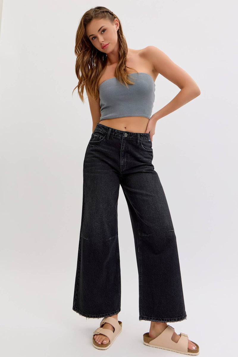 High Rise Crop Wide Leg [AM99748WB]: 9