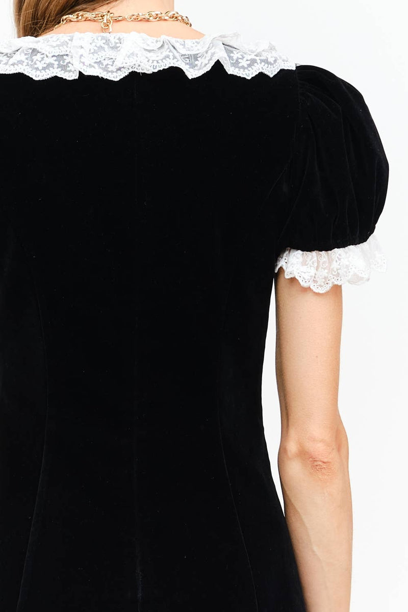 Valentina Dress : BLACK / XS