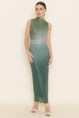 OMBRE SLEEVELESS LONG DRESS/ M