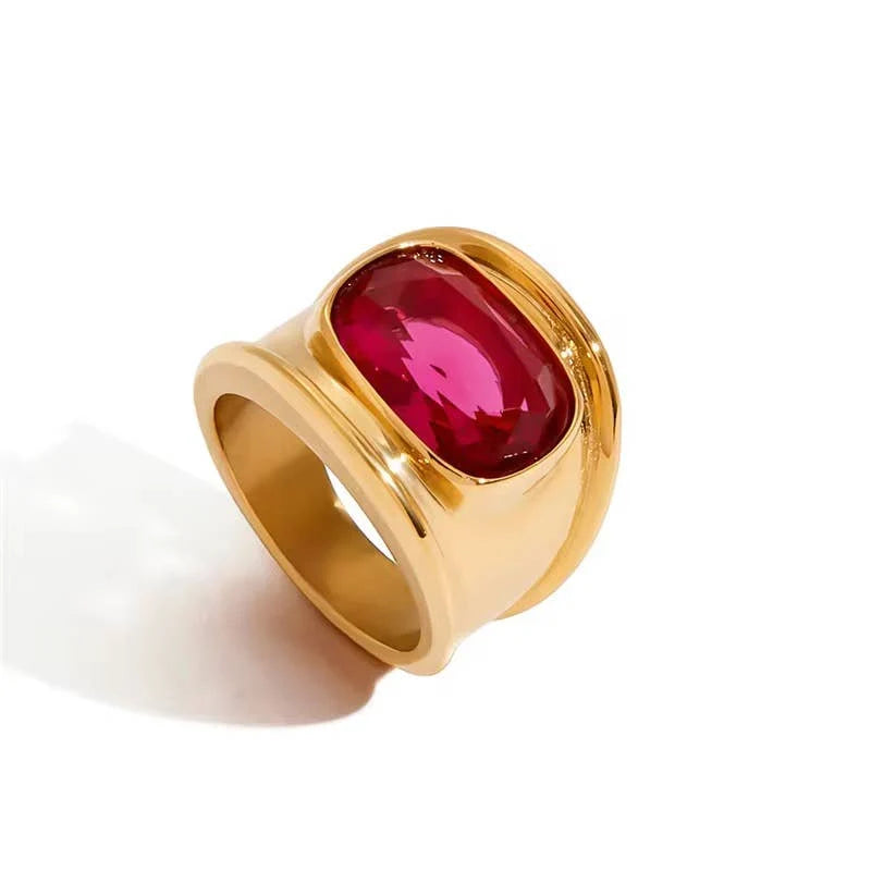Pink Statement Ring