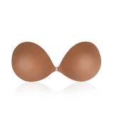 Push Up | Padded Adhesive Fabric Bra: No 3 Buff / B