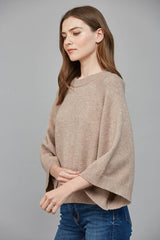 CREW NECK SWEATER MOCHA / M