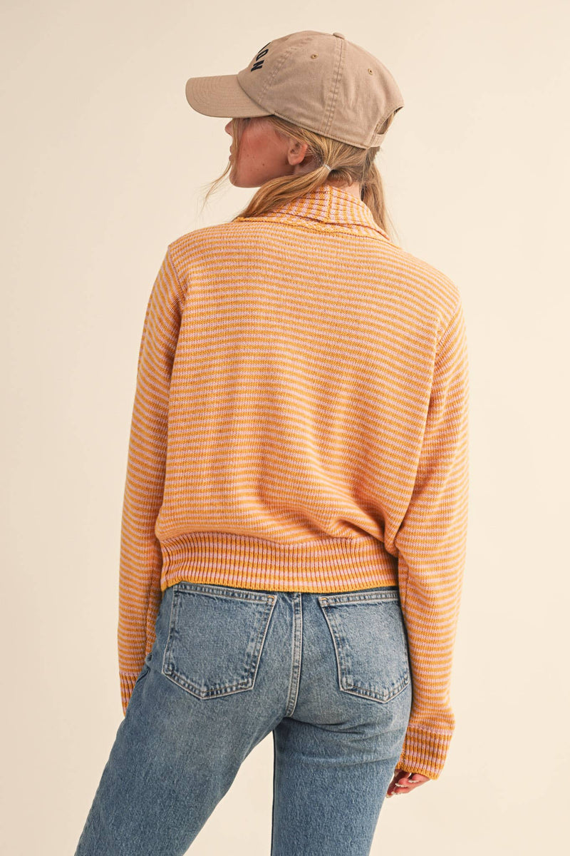 CARDIGAN: Red Burgundy / M