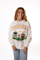 Tennessee Malone Multimedia OS Fleece Crew: WHITE / L