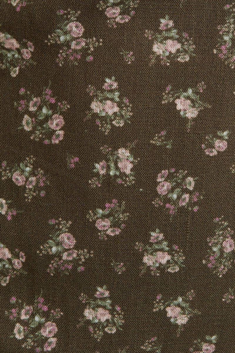 PUFF LONG SLEEVE MINI DRESS M