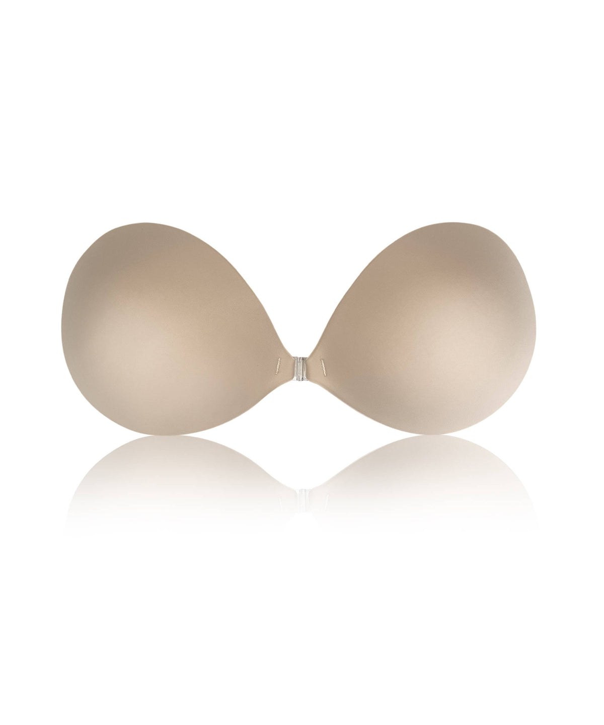 Push Up | Padded Adhesive Fabric Bra: No 3 Buff / C