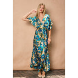 Ethereal Gardens Blouson Maxi Dress