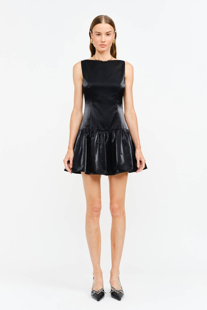 Luna Black Dress: BLACK / XS