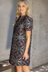 Mandala Jaquard Dress S